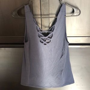 American Eagle Criss Cross Tank Top